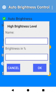 اسکرین شات برنامه Auto Brightness Control: Display Brightness Level 3
