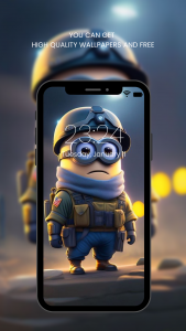 اسکرین شات 1 برنامه Cartoon Wallpapers