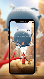 اسکرین شات 2 برنامه Cartoon Wallpapers