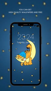 اسکرین شات 4 برنامه Cartoon Wallpapers