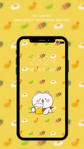 اسکرین شات 6 برنامه Cute Kawaii Wallpaper HD