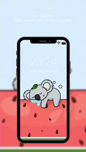 اسکرین شات 4 برنامه Cute Kawaii Wallpaper HD