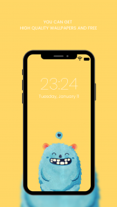 اسکرین شات 2 برنامه Cute Kawaii Wallpaper HD