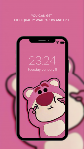 اسکرین شات 7 برنامه Cute Lotso Bear Wallpaper HD