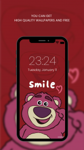 اسکرین شات 3 برنامه Cute Lotso Bear Wallpaper HD