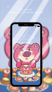 اسکرین شات 6 برنامه Cute Lotso Bear Wallpaper HD
