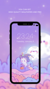 اسکرین شات 7 برنامه Purple Wallpaper