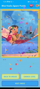 اسکرین شات 5 بازی Cute Blue Koala Jigsaw Puzzle