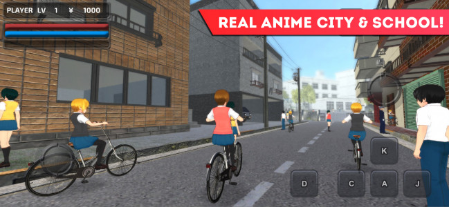 اسکرین شات بازی Anime School Simulator 1