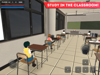 اسکرین شات بازی Anime School Simulator 5