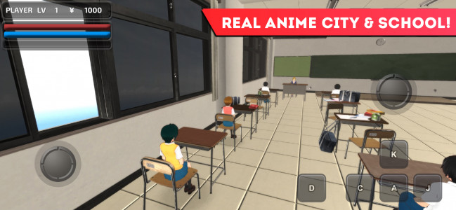 اسکرین شات بازی Anime School Simulator 3