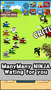 اسکرین شات بازی Ninja Growth - Brand new clicker game 3
