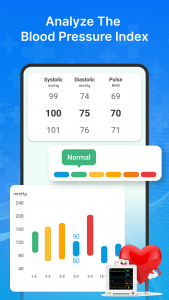 اسکرین شات برنامه Blood pressure - Weight, BMI 2