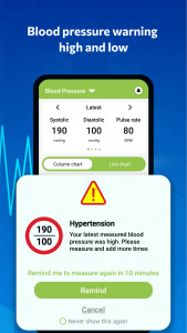 اسکرین شات 6 برنامه Blood pressure - Blood Sugar