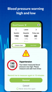 اسکرین شات برنامه Blood pressure - Blood Sugar 6