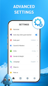 اسکرین شات 8 برنامه Drink Water Reminder