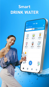 اسکرین شات 1 برنامه Drink Water Reminder