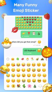 اسکرین شات 7 برنامه LED Keyboard: RGB Themes