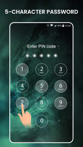 اسکرین شات 5 برنامه Lock screen live wallpaper