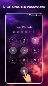 اسکرین شات برنامه Lock screen live wallpaper 6