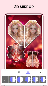 اسکرین شات 7 برنامه Love Collage & Photo Frames