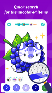اسکرین شات 4 بازی Pixel Art - Color by number