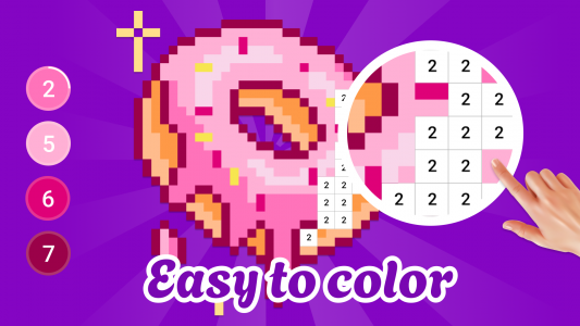 اسکرین شات 1 بازی Pixel Art - Color by number