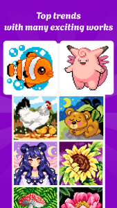 اسکرین شات 2 بازی Pixel Art - Color by number