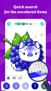 اسکرین شات 4 بازی Pixel Art - Color by number