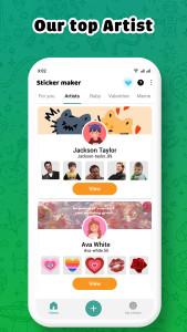 اسکرین شات 7 برنامه Sticker Maker – WA Stickers