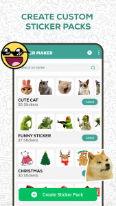 اسکرین شات برنامه Sticker Maker for WhatsApp 2