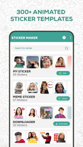 اسکرین شات برنامه Sticker Maker for WhatsApp 3