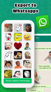 اسکرین شات 6 برنامه Sticker Maker – WA Stickers