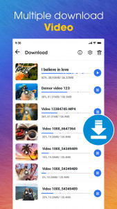 اسکرین شات برنامه Video Downloader 2