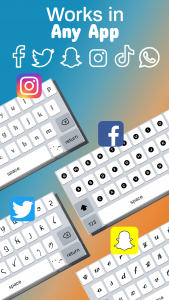اسکرین شات برنامه Font Keyboard 1