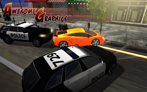 اسکرین شات بازی Police Chase Highway City Gangster Mafia Escape 4