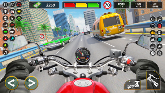 اسکرین شات 2 بازی Moto Race Games: Bike Racing
