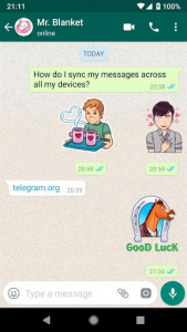 اسکرین شات برنامه Good Night Sticker for whatsapp 6
