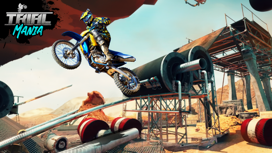 اسکرین شات بازی Trial Mania: Dirt Bike Games 6