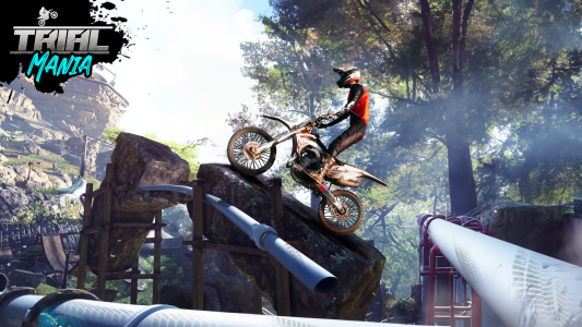 اسکرین شات بازی Trial Mania: Dirt Bike Games 5