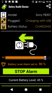 اسکرین شات برنامه Battery Health Checker 7