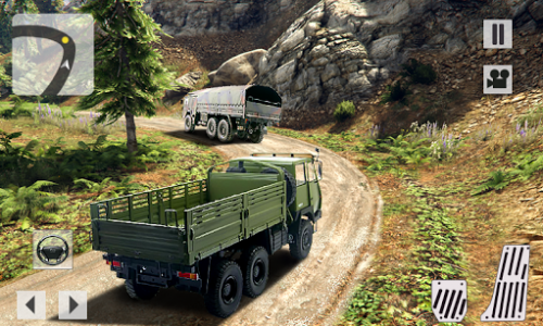 اسکرین شات بازی Army Truck Driver Off Road 7