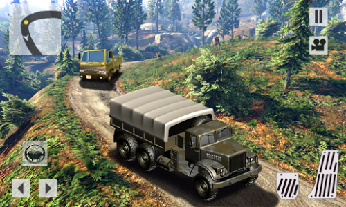 اسکرین شات بازی Army Truck Driver Off Road 5