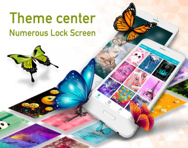 اسکرین شات برنامه Free AppLock & DIY Lock Screen Wallpapers Security 5