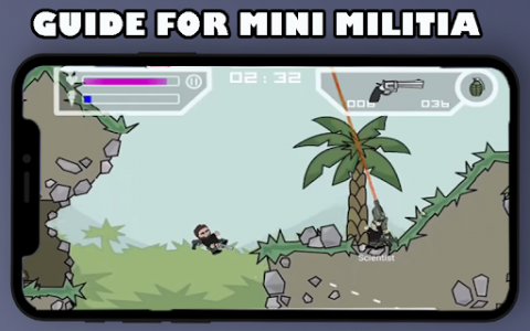 اسکرین شات برنامه Walkthrough For Mini Militia Doodle Army Gun 2020 7