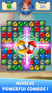 اسکرین شات 5 بازی Gems Matcher - Match 3 Game