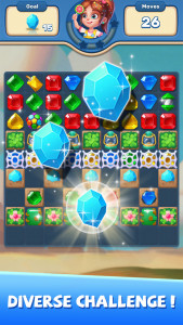 اسکرین شات 6 بازی Gems Matcher - Match 3 Game