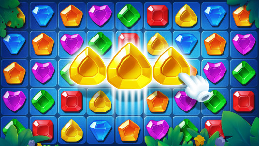 اسکرین شات 2 بازی Gems Matcher - Match 3 Game