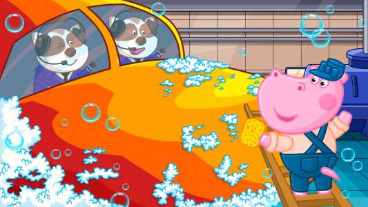 اسکرین شات 3 بازی Hippo: Airport Profession Game