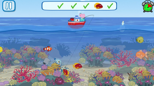 اسکرین شات بازی Funny Kids Fishing Games 3